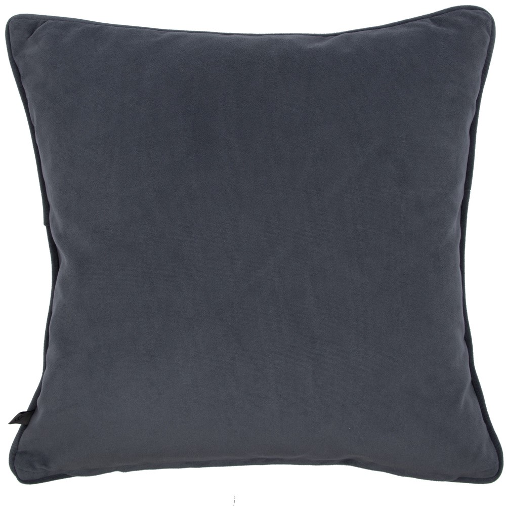 Opulence Velvet Cushion by Graham & Brown in Deep Blue